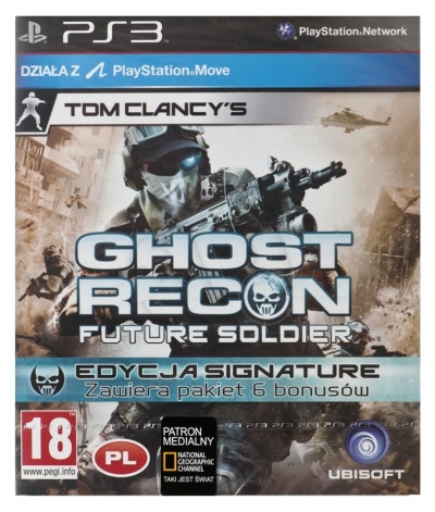 Gra PS3 Ghost Recon Future Soldier Signature