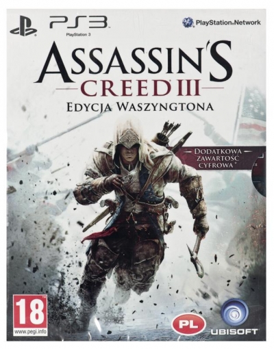 Gra PS3 Assassins Creed III Edycja Waszyngtona