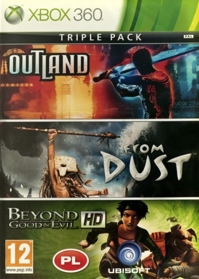 Gra Xbox 360 Triple Pack: Outland+From Dust+BG&E