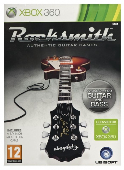 Gra Xbox 360 Rocksmith + kabel