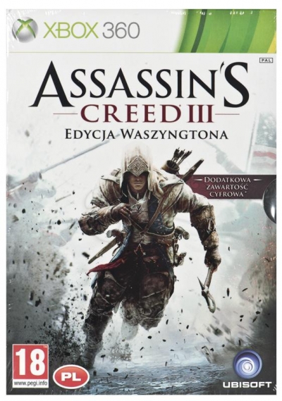 Gra Xbox 360 Assassins Creed III Edycja Waszyngtona