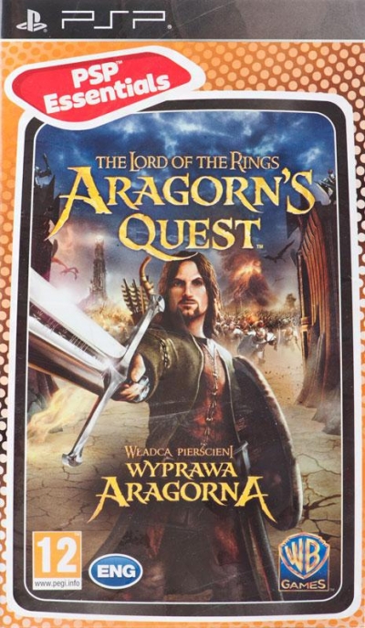 Gra PSP Lord of the Rings Aragorns Quest Essentials