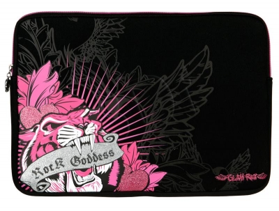 GlamRox - Etui na Laptop 15.6 - Czarne
