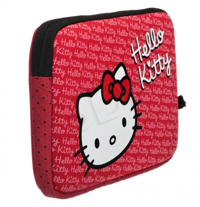 Hello Kitty - Etui Pink Neoprene Laptop 9-11