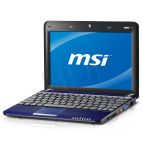 MSI U135 DX-2897PL N570 1GB 10 250 INT W7S BLUE