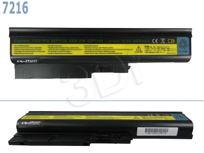 QOLTEC BATERIA DO NOTEB.- IBM T60
