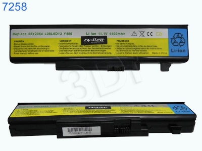 QOLTEC BATERIA DO NOTEB. - LENOVO IdeaPad Y550/Y450