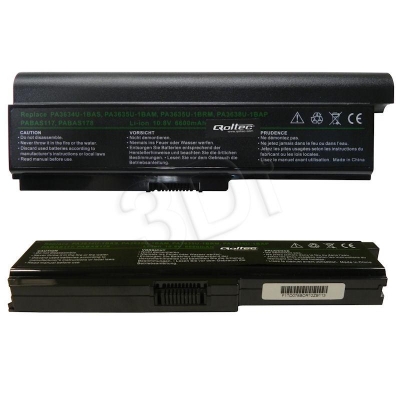 QOLTEC BATERIA DO NOTEBOOKA - TOSHIBA PA3634/PA3636