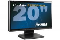 MONITOR LCD IIYAMA 20 PLE2008HDS-B1 CZARNY PANORAM