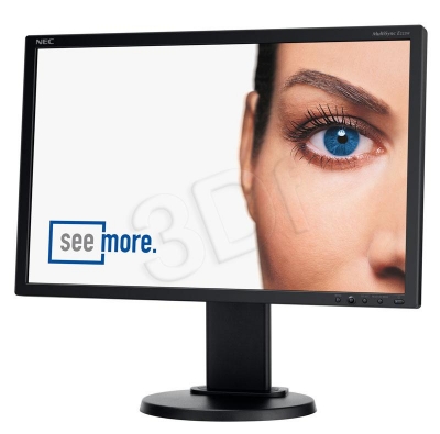 MONITOR NEC LCD 22 E222W BK DVI SWIVEL PIVOT