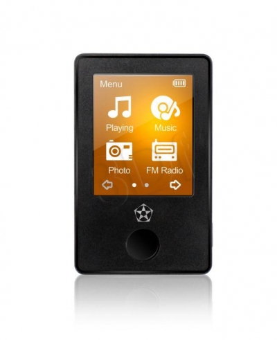 ODTWARZACZ MP3 PENTAGRAM HIP 4GB Czarny, ekran dotykowy 1.8