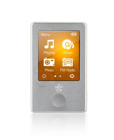 ODTWARZACZ MP3 PENTAGRAM HIP 4GB Biały, ekran dotykowy 1.8