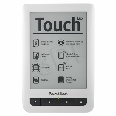 PocketBook 623 Touch Lux - white/black