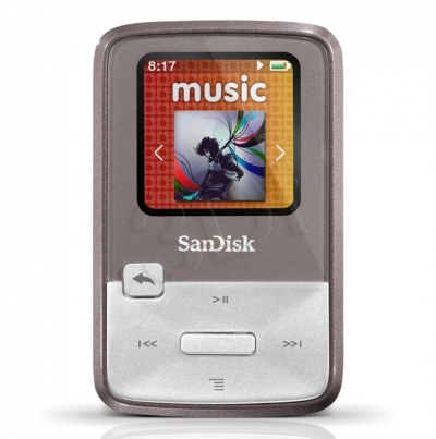 SANDISK MP3 SANSA CLIP ZIP 4GB SZARA