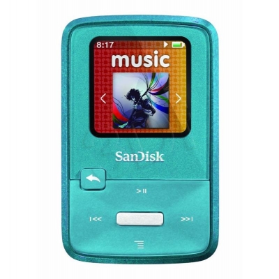 SANDISK MP3 SANSA CLIP ZIP 4GB BŁĘKITNA