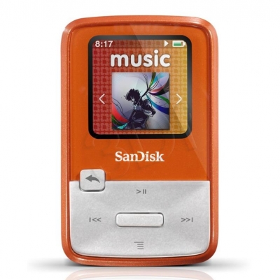 SANDISK MP3 SANSA CLIP ZIP 4GB POMARAŃCZOWA