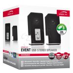 GŁOŚNIKI SPEEDLINK EVENT USB (SL-8005-SBK) CZARNE