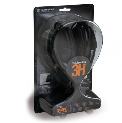 SŁUCHAWKI STEELSERIES 3H V2 (MIKROFON) CZARNE