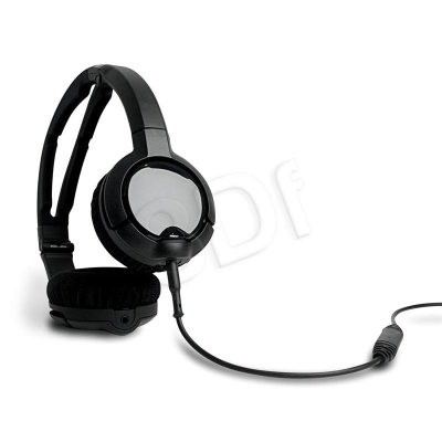 SŁUCHAWKI STEELSERIES FLUX (MIKROFON) CZARNE