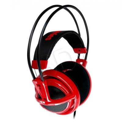 SŁUCHAWKI STEELSERIES SIBERIA V2 - CZERWONE