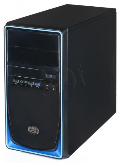 OBUDOWA CoolerMaster ELITE 344 (RC-344-BKN2) CZARNO-NIEBIESKA mATX