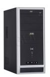 OBUDOWA MODECOM DEBUT BLACK+SILVER (8300) BEZ ZASIL