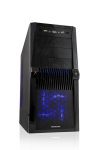 OBUDOWA MODECOM BULDOZER BLACK BLUE LED FAN