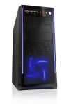 OBUDOWA MODECOM CHAMPION BLACK BLUE LED FAN