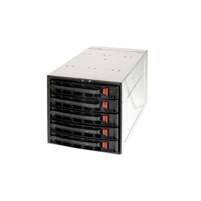 SUPERMICRO CSE-M35T-1B KLATKA NA 5 DYSKOW SATA BLAC