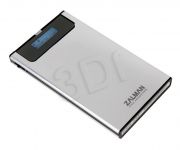 OBUDOWA ZALMAN ZM-VE200 - SATA - 2,5 - USB2.0 - eSATA - VIRTUAL DRIVE - SREBRNA