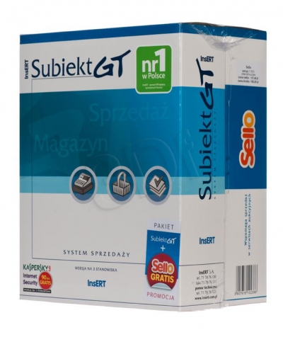 INSERT SUBIEKT GT+ SELLO GRATIS