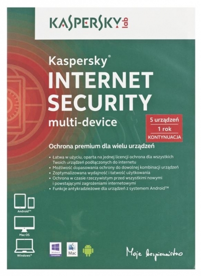 KASPERSKY INTERNET SEC. 2014 PL 5Dt 1Y -kontynuacja