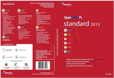 OpenOfficePL Standard 2013 BOX