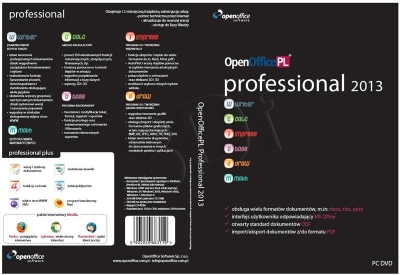 OpenOfficePL Professional 2013 BOX