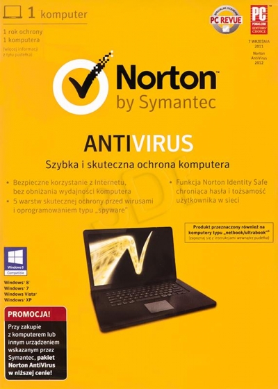 NORTON ANTIVIRUS 2013 PL 1 USER SPECIAL DVD