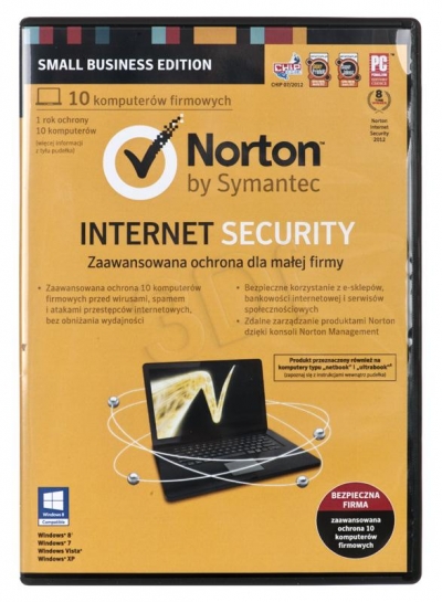 NORTON INTERNET SECURITY 2013 PL 10 USER  DVD
