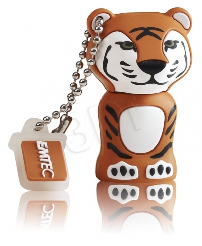 EMTEC FLASH M329 8GB USB 2.0 ANIMALS TIGER