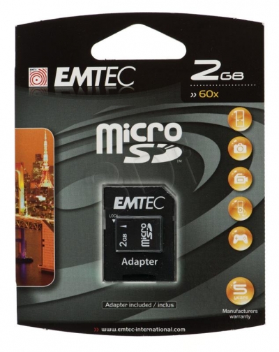 EMTEC MICRO SD 2GB class 4