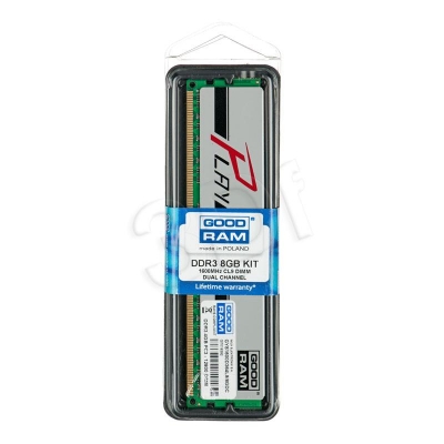 GOODRAM DDR3 PLAY 8192MB PC1600 2x4GB SILVER CL9