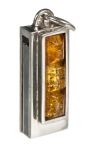 GOODRAM FLASHDRIVE 16GB USB 2.0 SilverCharm bulk AMBER