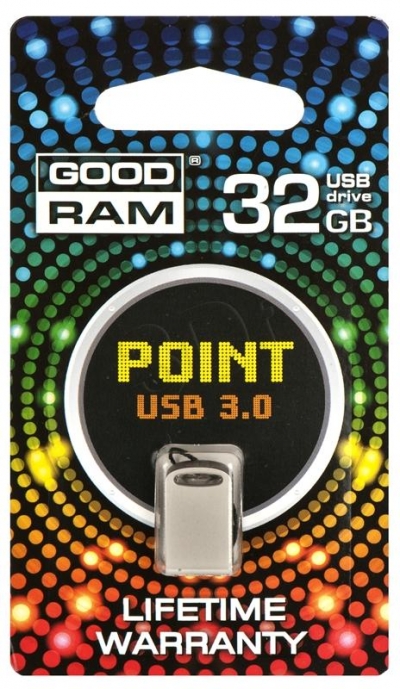 GOODRAM FLASHDRIVE 32GB USB 3.0 EDGE SILVER