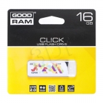 GOODRAM FLASHDRIVE 16GB USB 2.0 Cl!ck White