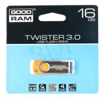 GOODRAM FLASHDRIVE 16GB USB 3.0 TWISTER Orange