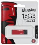 KINGSTON FLASHDRIVE 16GB MINI DTM30R/16GB USB 3.0