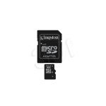 KINGSTON SECURE DIGITAL SDHC MICRO SDC4/8GB+1 ADAP