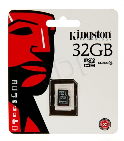 KINGSTON SECURE DIGITAL MICRO SDC4/32GBSP