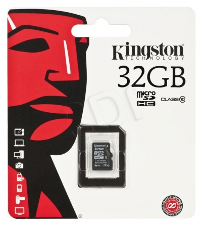 KINGSTON SECURE DIGITAL MICRO SDHC SDC10/32GBSP