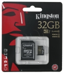 KINGSTON MICRO SD SDCA10/32GB + ADAPTER