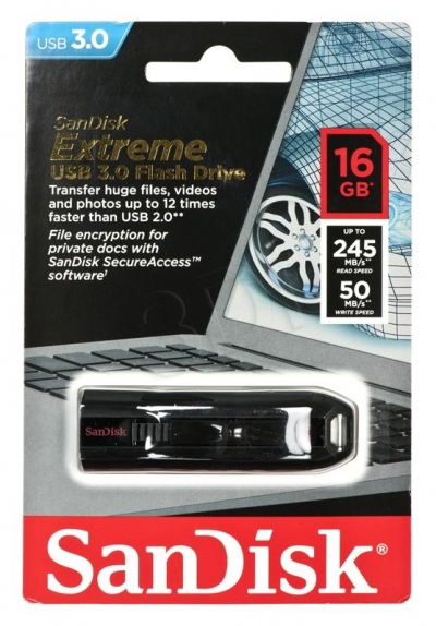 SANDISK FLASH CRUZER EXTREME 16GB