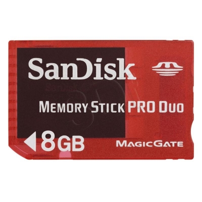 SANDISK MEMORYSTICK PRO DUO GAMING 8GB